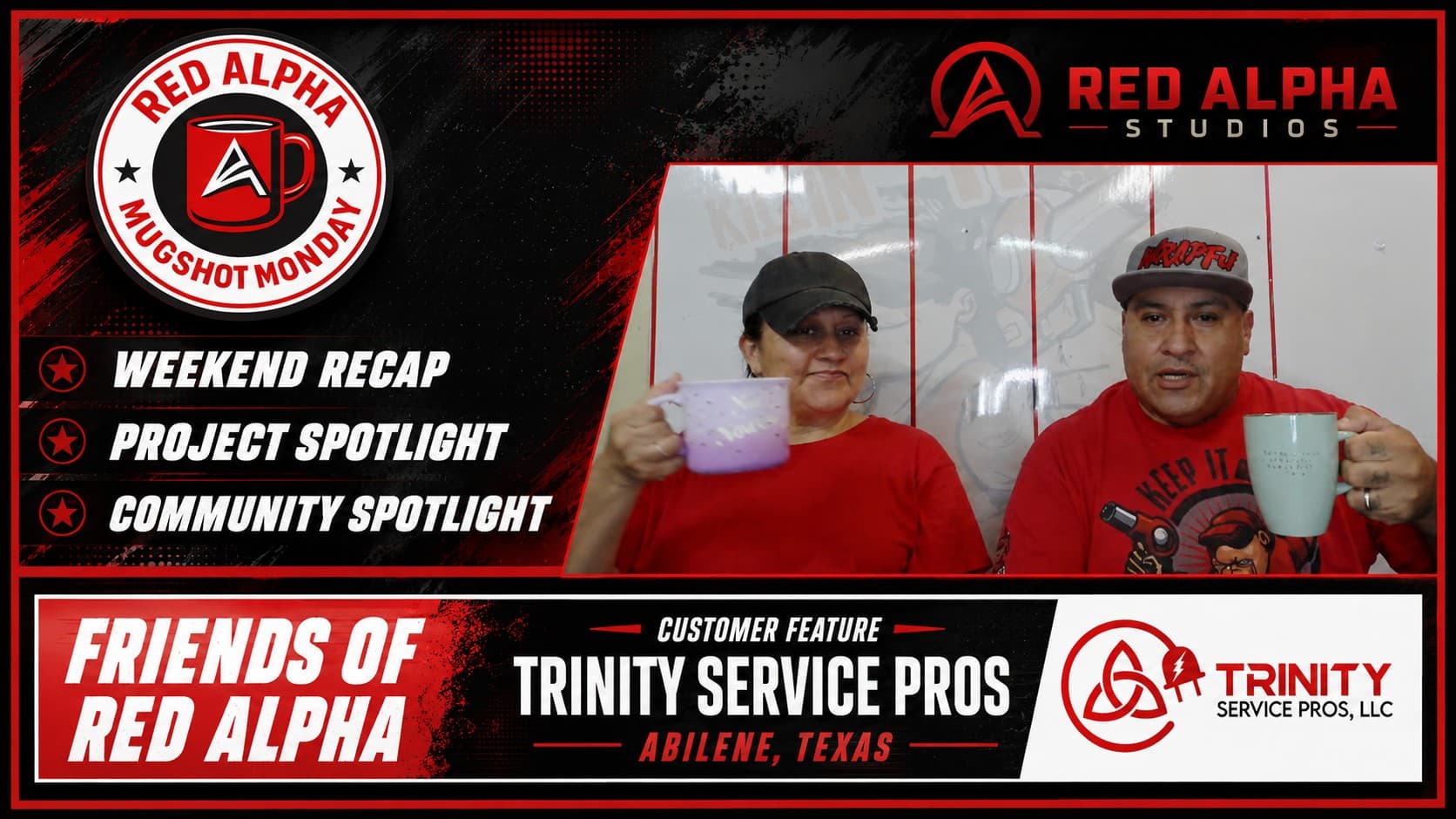 Friends of Red Alpha & The Return of a Cowboys Fan | Mugshot Monday